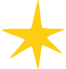 Obraz premium A vibrant golden yellow starburst icon is prominently displayed against a stark black backdrop with small white lines radiating outward high quality professional detailed modern elegant