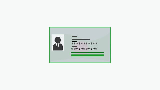 Gray rectangular frame containing smaller white box with letter symbol. Gray rectangular frame abstract design concept. Gray rectangular frame graphic visual.