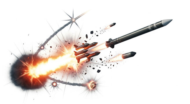 Missile Interception - A Dynamic Display of Defense Technology.