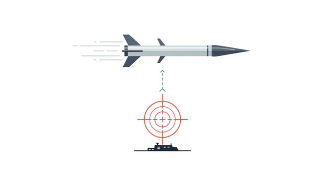 Missile Targeting System - Precision Strike on Designated Target.