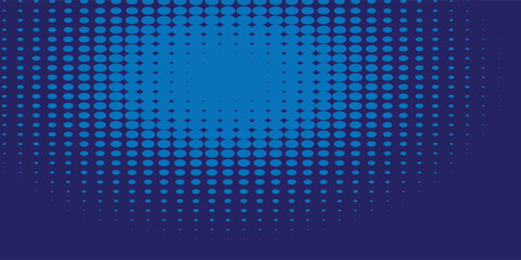 Obraz premium Abstract Green Halftone Gradient Pattern with Vibrant Circular Dots