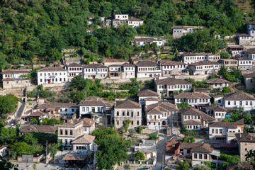 Fototapeta premium Old Houses of Berat in Albania