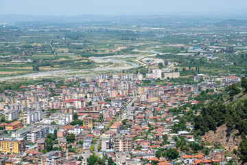 Obraz premium Cityscape of Berat in Albania