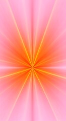 Fototapeta premium Abstract Pink and Orange Burst of Light.
