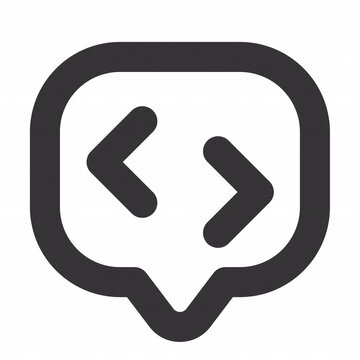 Message Code animation icon for social media, presentations, videos, websites. alpha channel