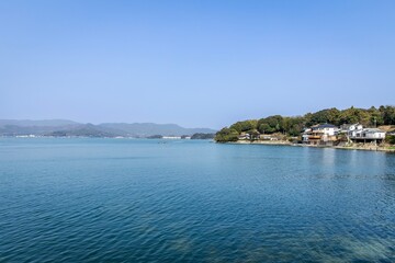Fototapeta premium 浜松市、猪鼻湖の風景