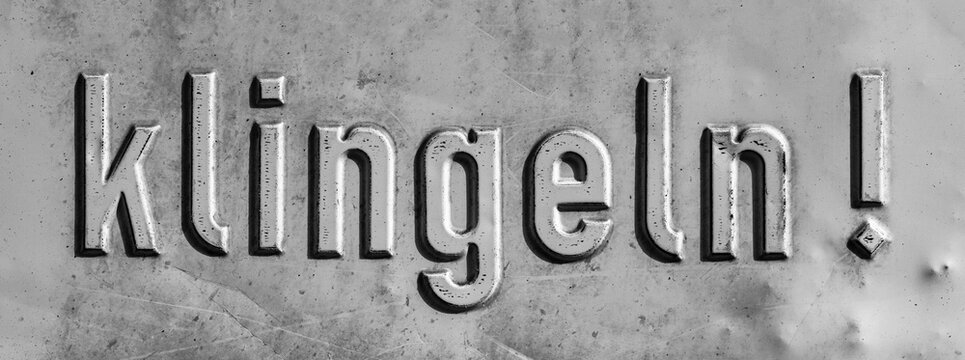 Bitte klingeln!