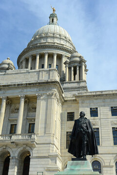 Rhode Island State House, Providence, Rhode Island RI, USA. Rhode Island State House was constructed in 1904 with Georgian style.