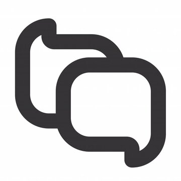 Messages animation icon for social media, presentations, videos, websites. alpha channel