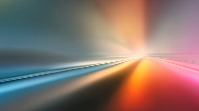 Abstract light effects and transparent