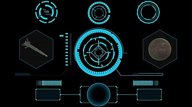 Fast moving abstract particles in a dark nebula with colorful glowing trails, futuristic digital space background, 4K slow motion, Computer Graphic