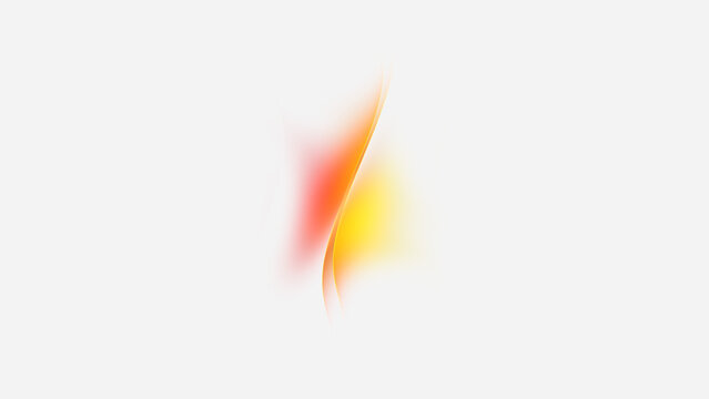 energy glowing yellow red gradient light wave artificial intelligence abstract space energy network AI neural technology
