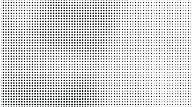 Grunge halftone gradient texture. Black pixel distress backdrop. Weathered grit noisy background.