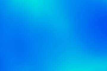 Obraz premium Blue turquoise aquamarine color light color abstract glowing background