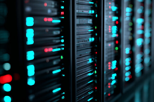 Server rack LED indicators