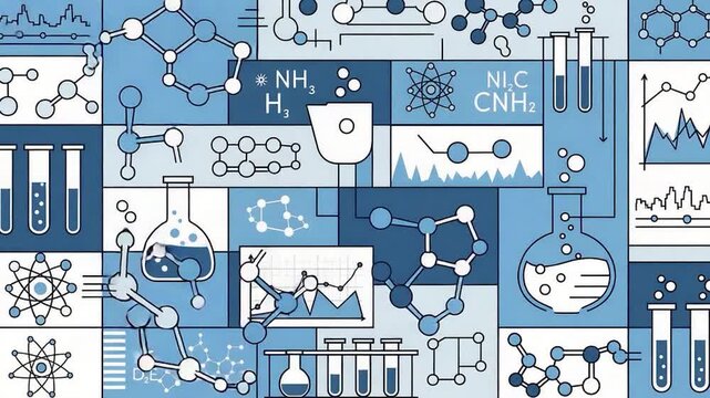 Science and chemistry laboratory equipment.