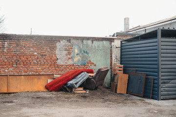 large items for disposal/old furniture for pickup © Emilia