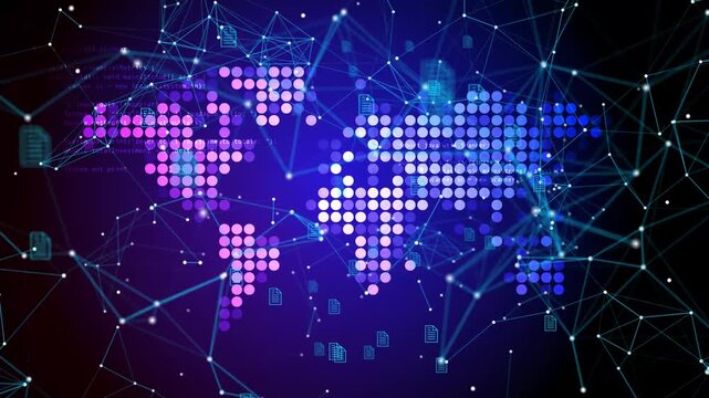 sfondo, mondo, digitale, tecnologia futuristica, pixel, mondo di pixel, pianeta, globale, applicazione,