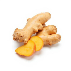 Fototapeta premium ginger isolated on white background