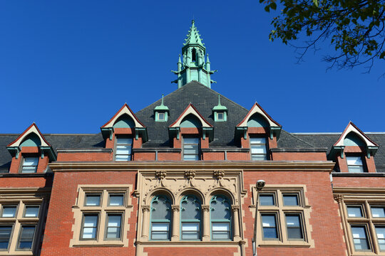 Xavier Hall in Johnson and Wales University in downtown Providence, Rhode Island RI, USA.