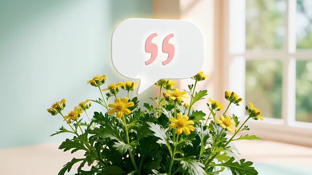 Vibrant Yellow Daisies in a Sunlit Room by a Window