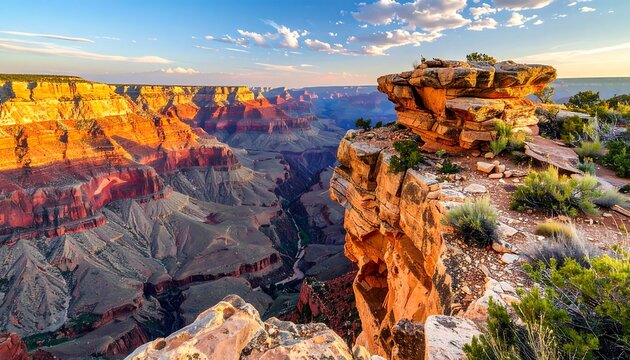Grand Canyon sunrise vista