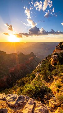 Grand Canyon sunset vista (1)