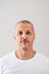 Obraz premium Close-up Portrait of Confident Mature Man