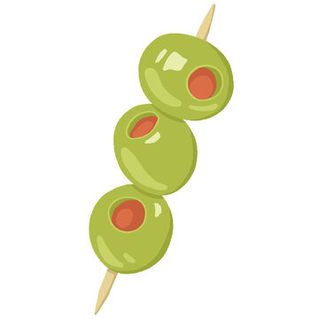 Stuff olives cartoon