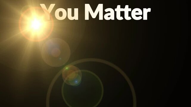 A motivational video about self importance and empowerment