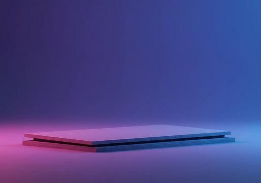 Conceptual smooth blank slate symbolizing zero information, clean potential, and abstract nothingness for pure minimalist design, white, void, empty