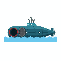 simple and minimalist warship flat vector 1 © Andi