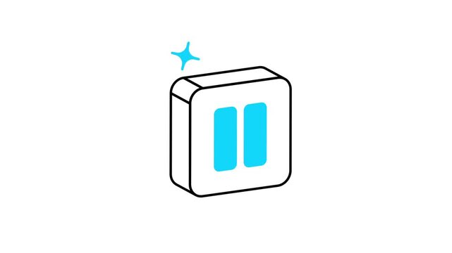 Pause button Animation
