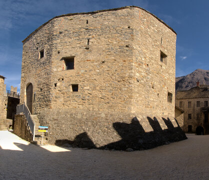 The Castle of Montebello in Bellinzona, Ticino