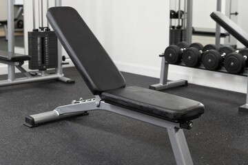 Obraz premium Weightlifting Bench - Fitness Equipment