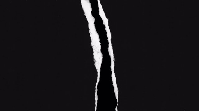 Abstract Black and White Pixelated and Torn Paper Effects.