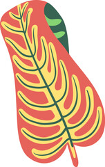 Leaf Monstera Abstract Botanical © Anna Syvak