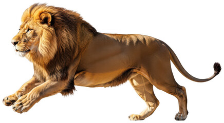 Obraz premium Majestic Grey Fluffy Cat Sitting Ultra Realistic png