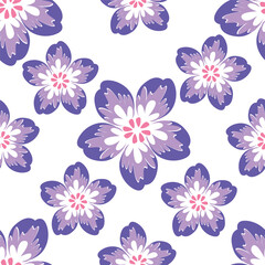Obraz premium seamless floral pattern