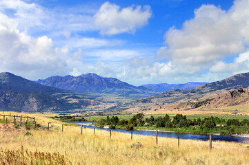 Yellowstone River in Summer