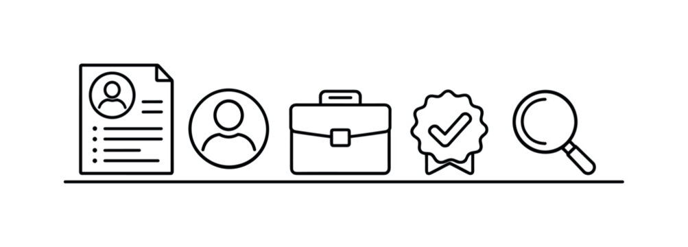 Professional curriculum vitae and job application preparation supporting career development and successful employment opportunities in modern workplaces, document resume page, user