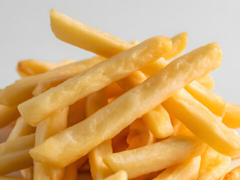 Crispy Golden French Fries Pile, Hot Salty Potato Chips, Fast Food Appetizer, Deep Fried Snack, Tasty Side Dish, Delicious Junk Food, Macro Food Photography, Pub Grub, Takeaway Meal, Golden Brown Frie