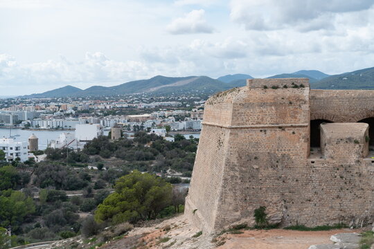 Baluarte de Sant Jaume bastion in Ibiza Town Spain