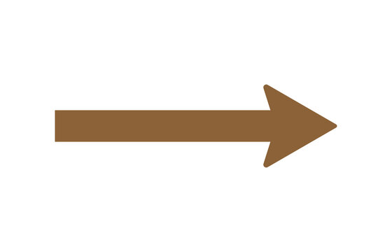 straight arrow icon for right direction and navigation png file type transparent background