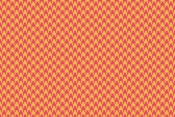 Fototapeta premium Vibrant orange and coral houndstooth pattern. Perfect for textile design, website backgrounds, or fashion projects. This repeating geometric texture offers a modern and sophisticated aesthetic.