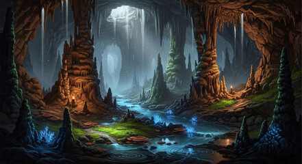 cave in the forest © Mahin