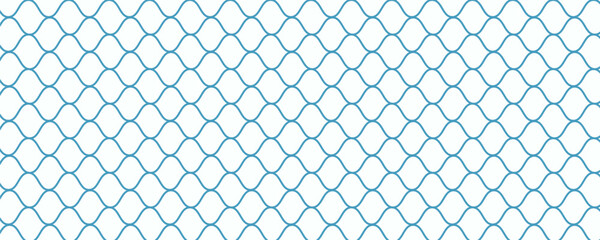 Mesh texture for fishing nets. Seamless pattern for sportswear or soccer goal, volleyball net, basketball hoop, hockey, athletics. Abstract net background for sports. © inayah