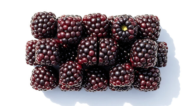 Fresh Blackberries Fruit Healthy Snack.