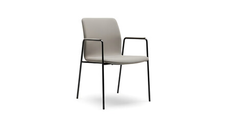 Obraz premium minimalist dining chair isolated product photo