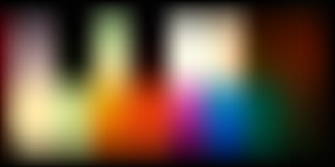 Obraz premium Soft Gradient Blend of Warm and Cool Colors on a Dark Background abstract
